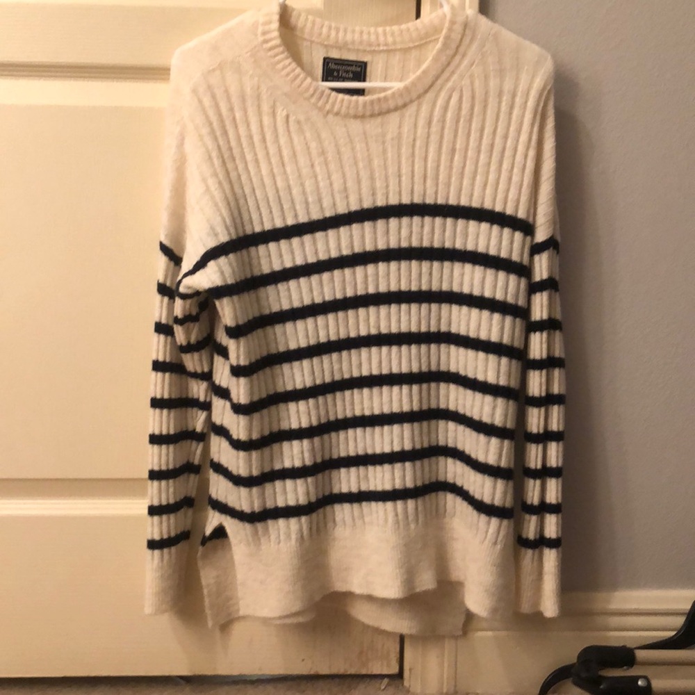 Abercrombie striped sweater